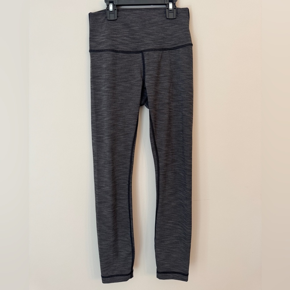 Lululemon Heather Gray Leggings, Size 4